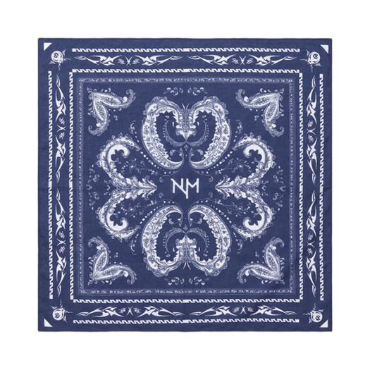 NMSS52AC08DNY NOMANUAL NM T.P Bandana Dark Navy