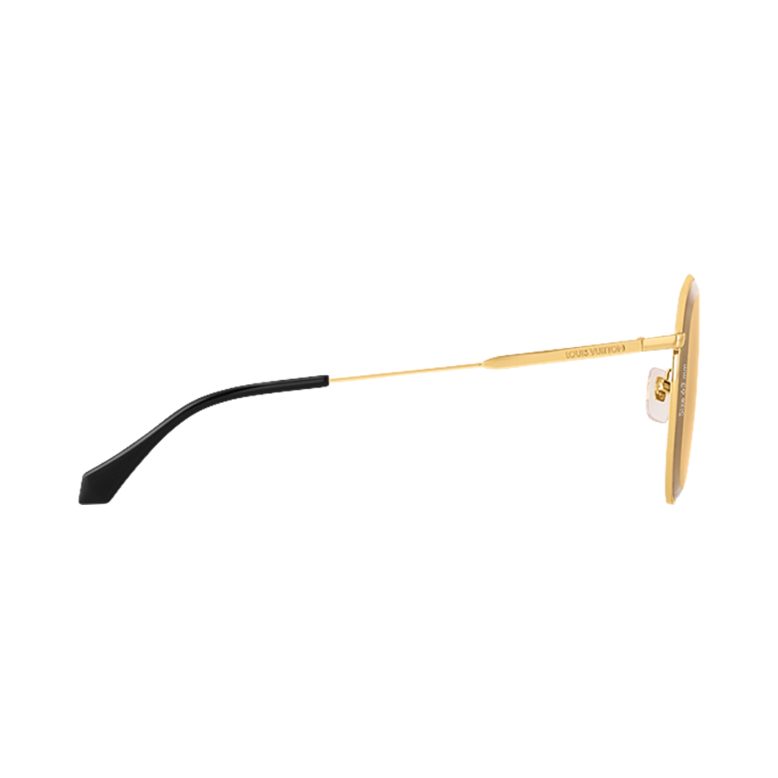 루이비통 LV 슈퍼 비전 메탈 파일럿 선글라스 골드(Louis Vuitton LV Super Vision Metal Pilot Sunglasses Gold) - 3