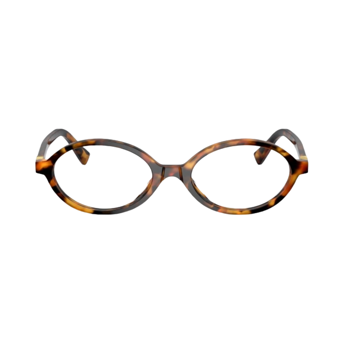 VMU01XV-19P1O1-5018-140 (W) Miu Miu Regard Glasses Lens Light Havana Acetate