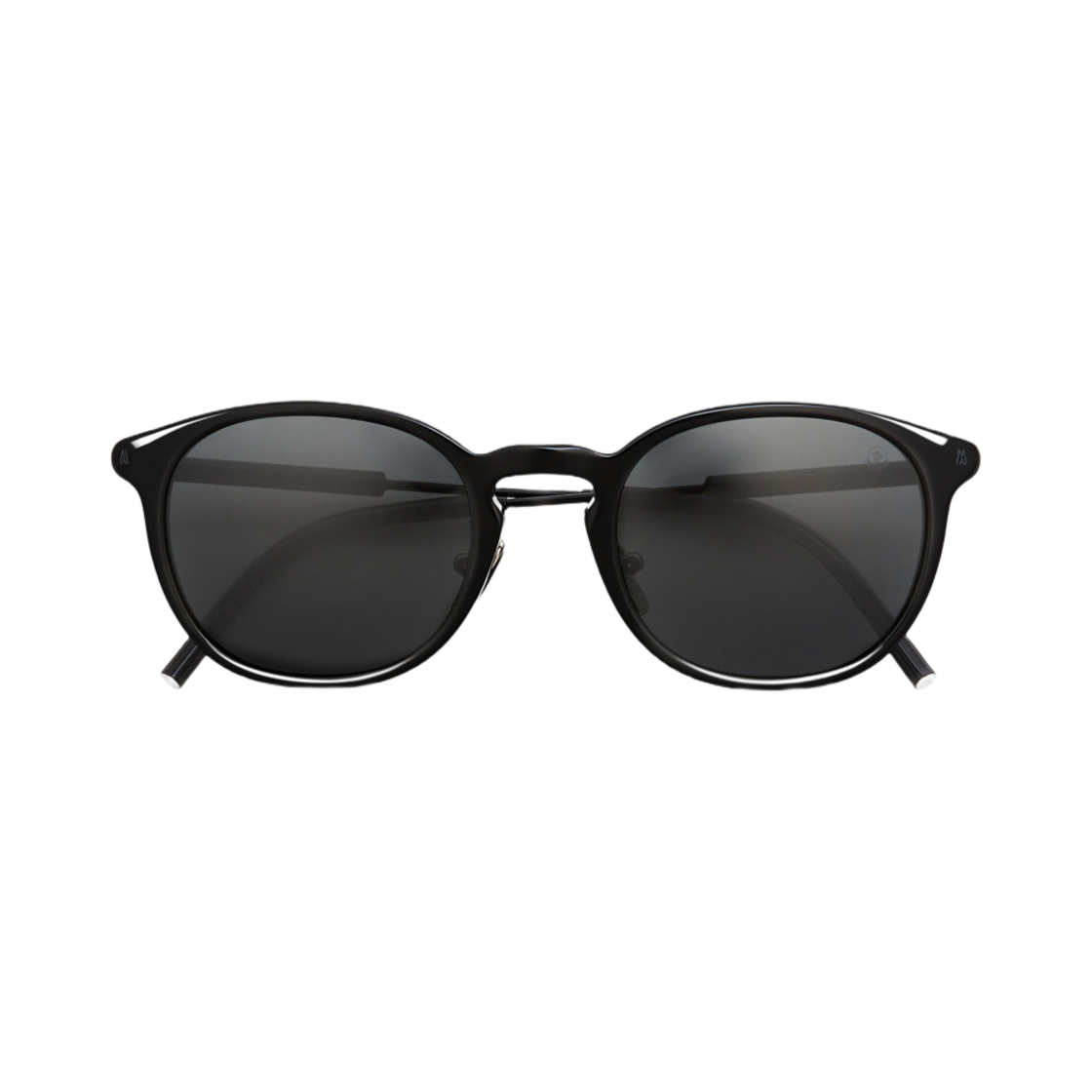 몽클레르 바브 라운드 선글라스 샤이니 블랙 - 25SS(Moncler Barbb Round Sunglasses Shiny Black - 25SS) - 1