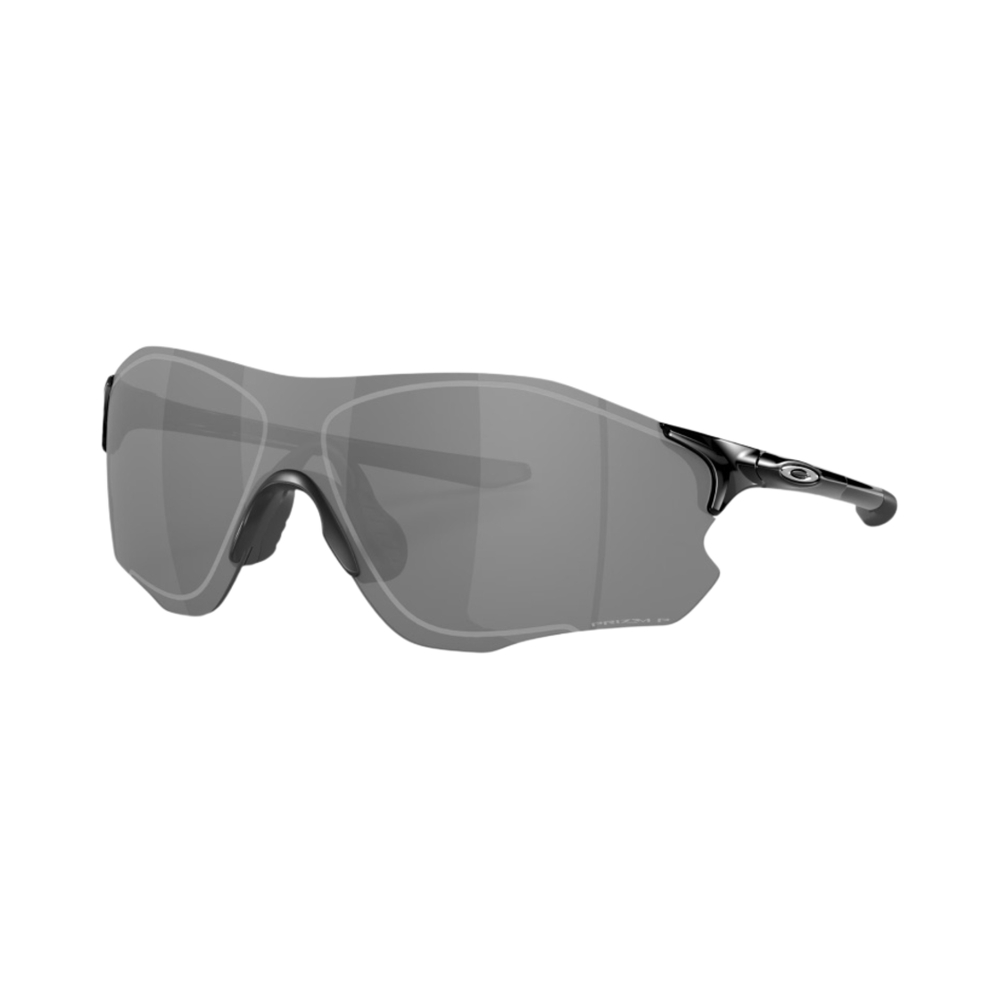 OO9313-2338 Oakley EVZero Path Polished Black Frame Prizm Black Polarized Lenses Low Bridge Fit