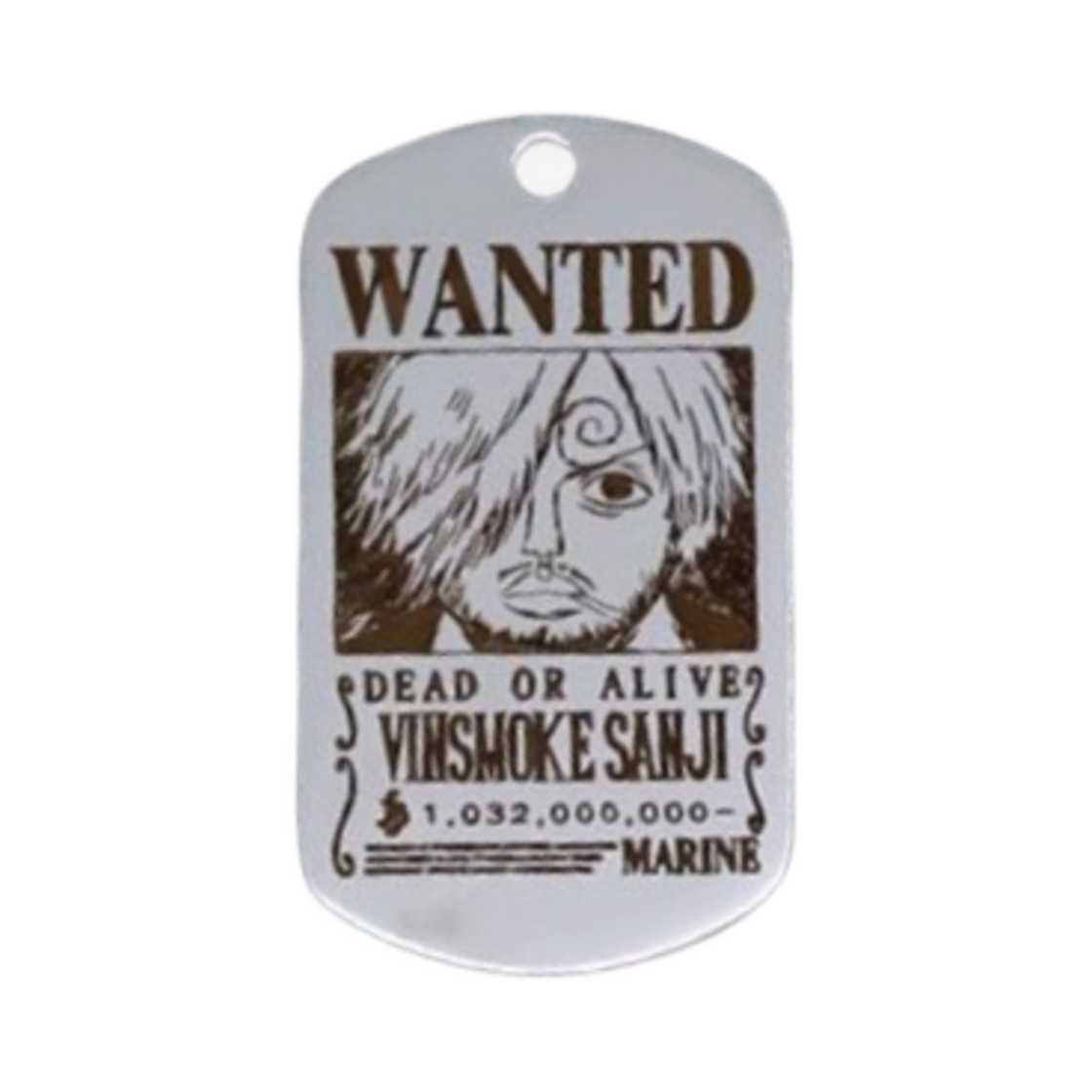 원피스 25주년 팝업스토어 랜덤 메탈 키링 상디(One Piece 25th Anniversary Pop-Up Store Random Metal Keyring Sanji) - 1