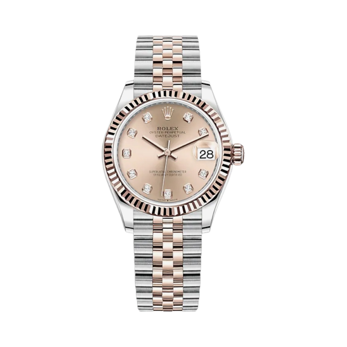 롤렉스 데이트저스트 31mm 278271 로즈 다이아 셋팅 쥬빌리(Rolex Datejust 31mm 278271 Rose Diamond-Set Jubilee)