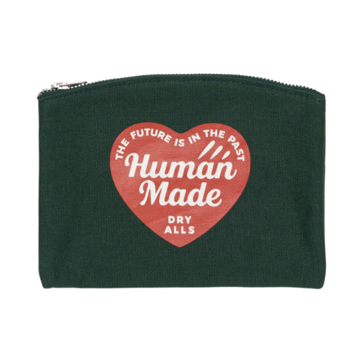 휴먼 메이드 하트 참 파우치 네이비 | Human Made | KREAM