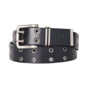 NOMANUAL NM Utility Leather Belt Black