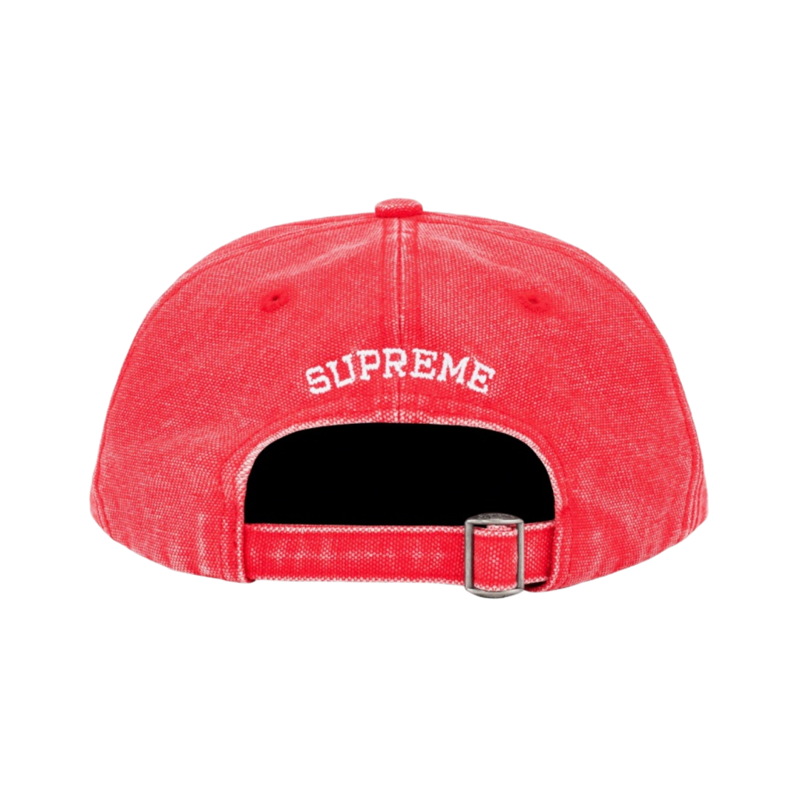 슈프림 피그먼트 캔버스 S 로고 6-패널 캡 레드 - 23SS(Supreme Pigment Canvas S Logo 6-Panel Red - 23SS) - 2