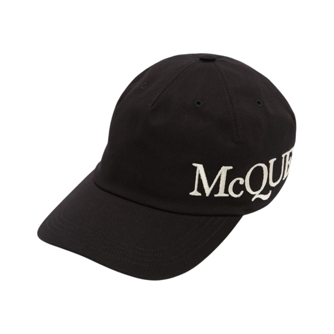 알렌산더 맥퀸 베이스볼 캡 블랙