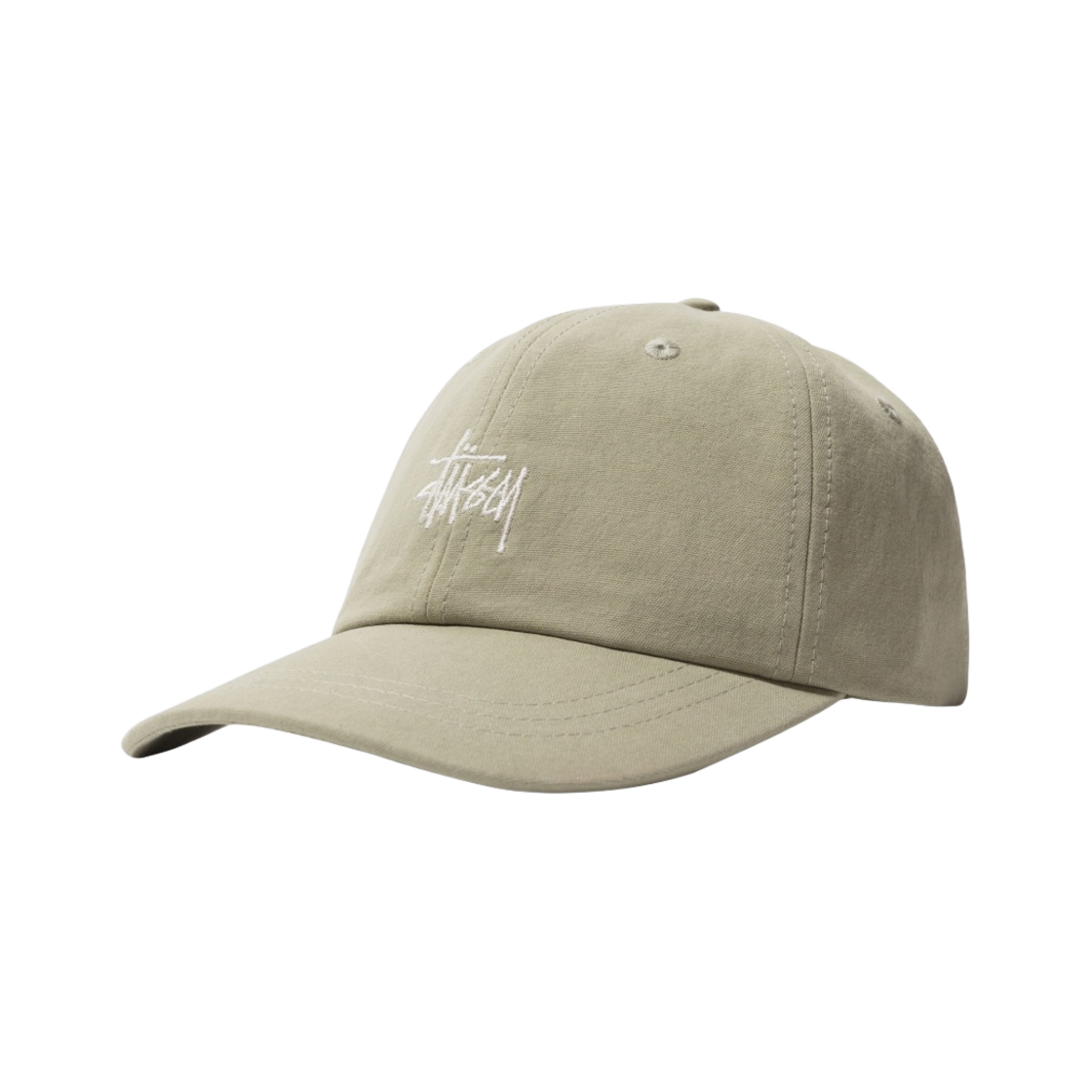스투시 스탁 캔버스 로우 프로 캡 라이트 그린(Stussy Stock Canvas Low Pro Cap Light Green) - 1