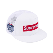 Supreme Box Logo Mesh Back New Era White - 24SS