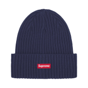 Supreme Overdyed Beanie Light Navy - 25SS