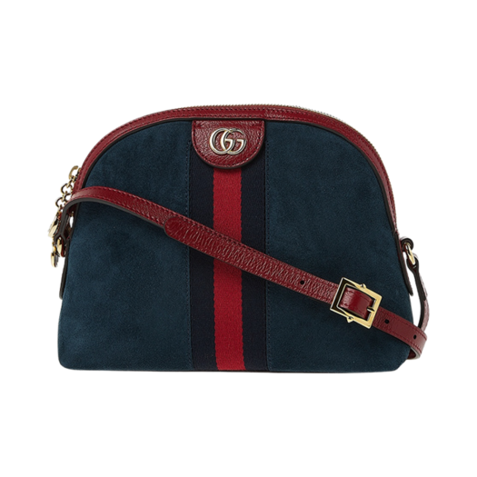 Gucci Ophidia Small Shoulder Bag Blue Red