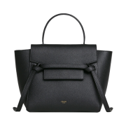 Celine Nano Belt Bag in Grained Calfskin Black
