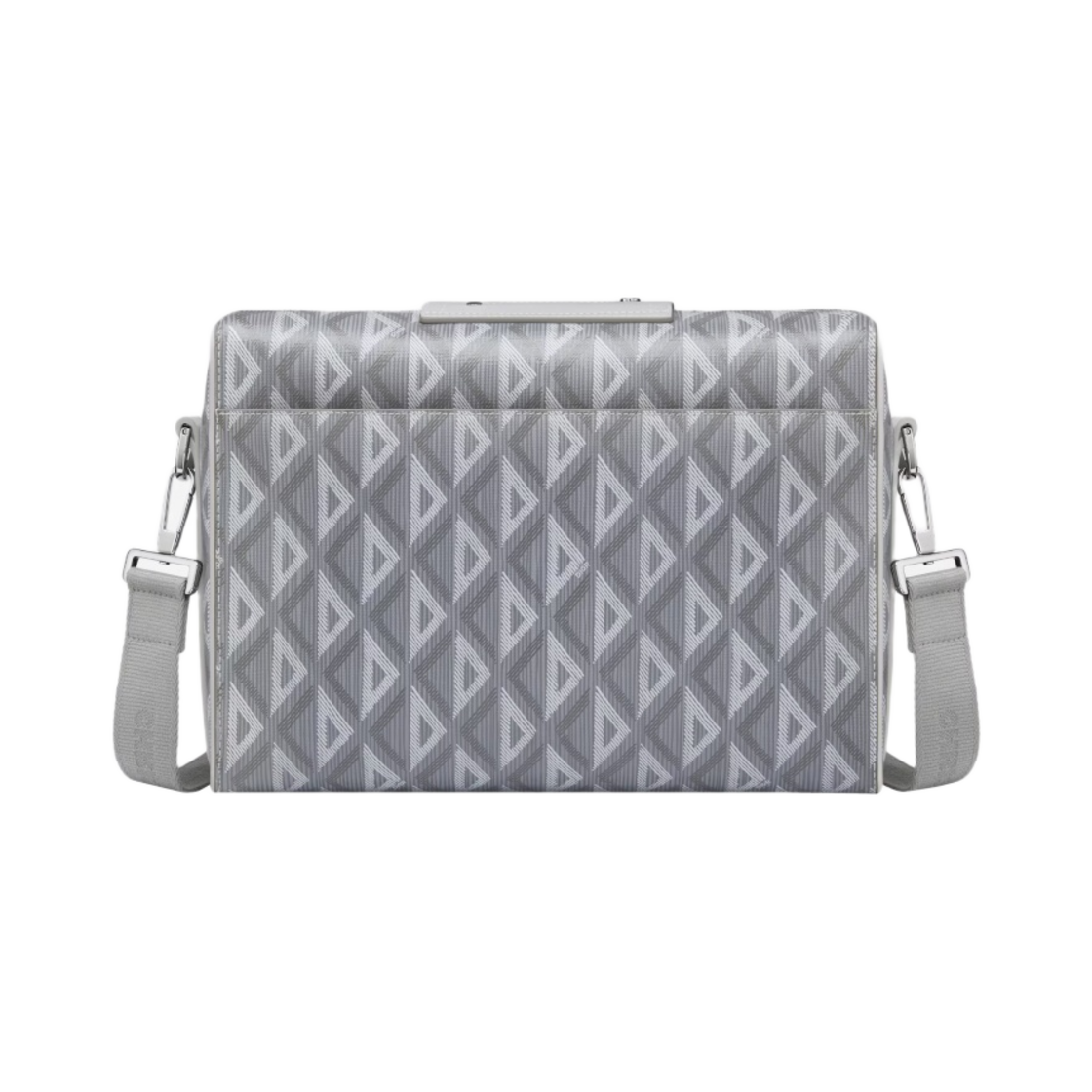 디올 링고 메신저백 CD 다이아몬드 캔버스 스무스 카프스킨 그레이(Dior Lingot Messenger Bag CD Diamond Canvas and Smooth Calfskin Grey) - 3