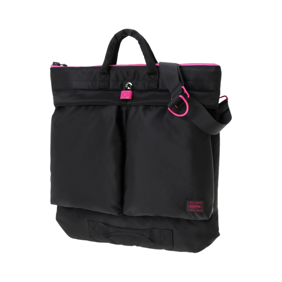 포터 플라밍고 헬멧백 블랙(Porter Flamingo Helmet Bag Black)