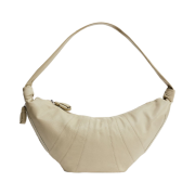 Lemaire Soft Grained Leather Large Croissant Bag Light Sage