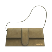 Jacquemus Le Bambino Long Flap Bag Dark Khaki