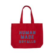 Human Made Canvas Tote Red