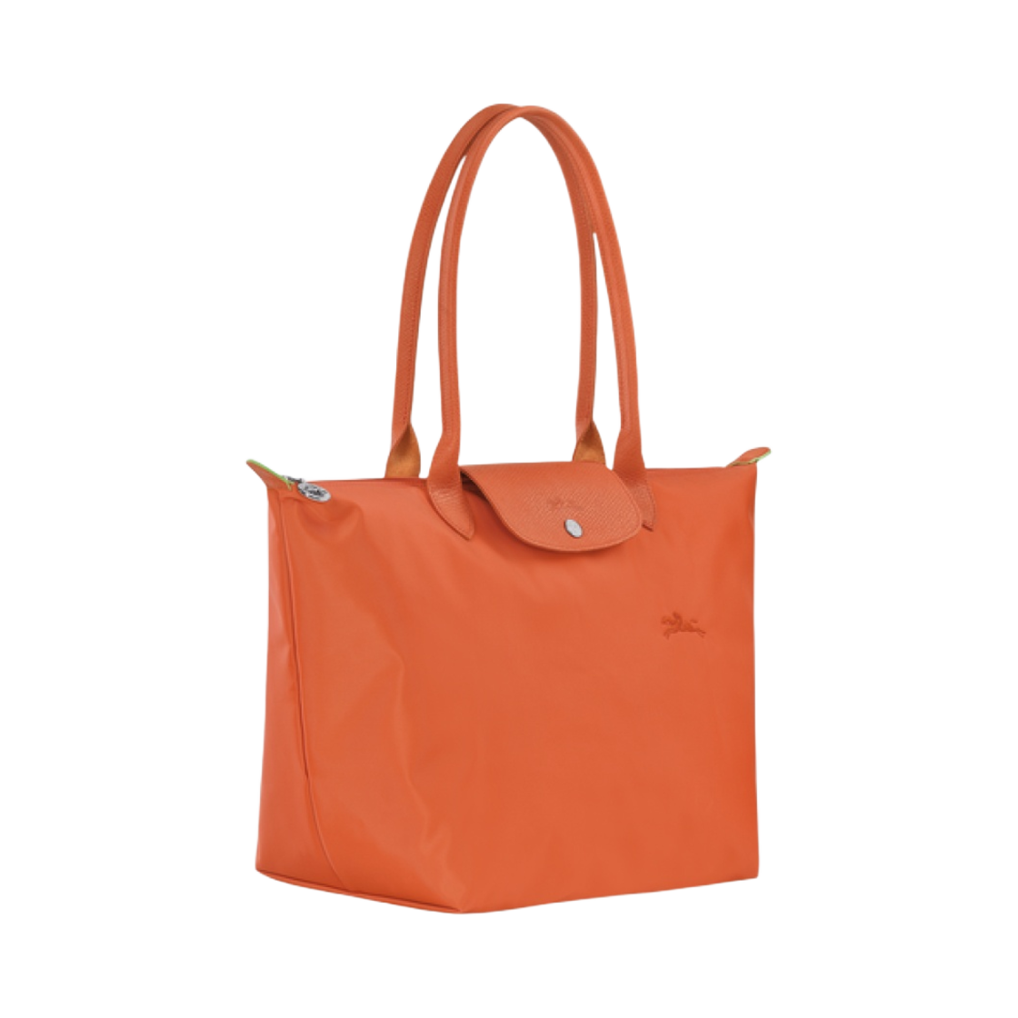롱샴 르 플리아쥬 그린 토트백 L 캐롯(Longchamp Le Pliage Green Tote Bag L Carrot) - 2