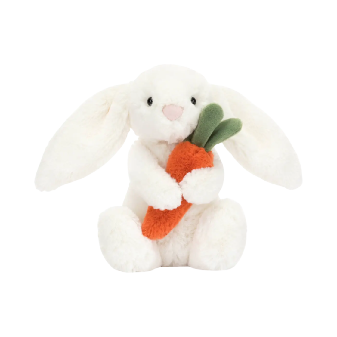 젤리캣 바쉬풀 캐롯 버니 스몰 크림(Jellycat Bashful Carrot Bunny Small Cream)