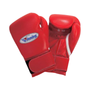 Winning Velcro Boxing Gloves Red