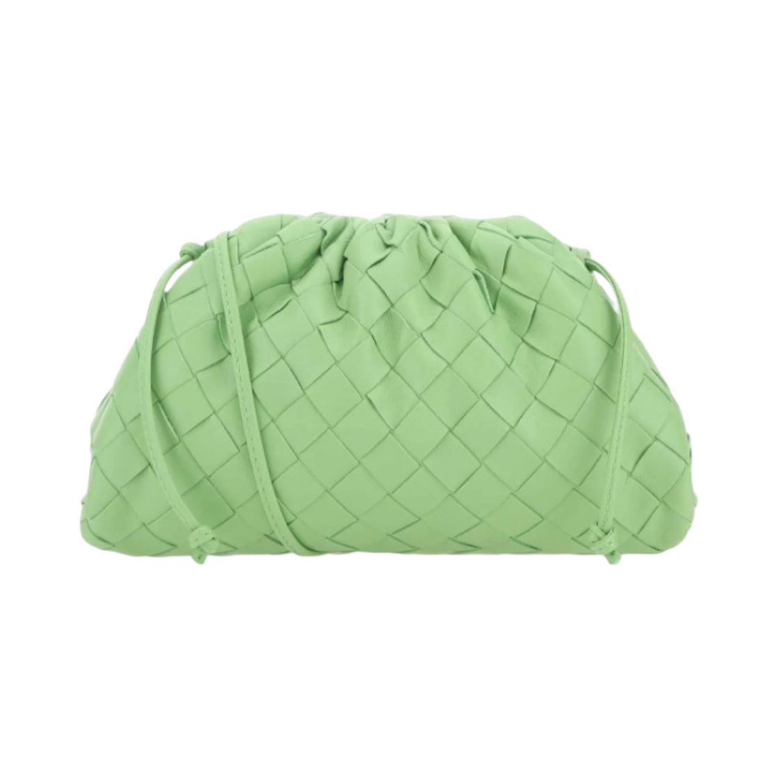 보테가 베네타 미니 레더 파우치 피스타치오(Bottega Veneta Mini Leather Pouch Pistachio) - 3