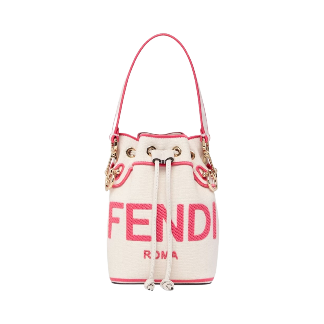 펜디 로마 몬트레조 캔버스 미니백 베이지(Fendi Roma Mon Tresor Canvas Mini Bag Beige) - 1