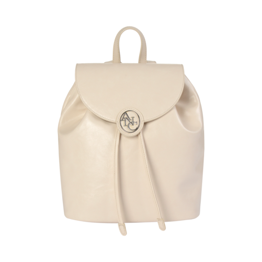 ANC-25SS018 Anoetic Classic Logo Backpack Ivory