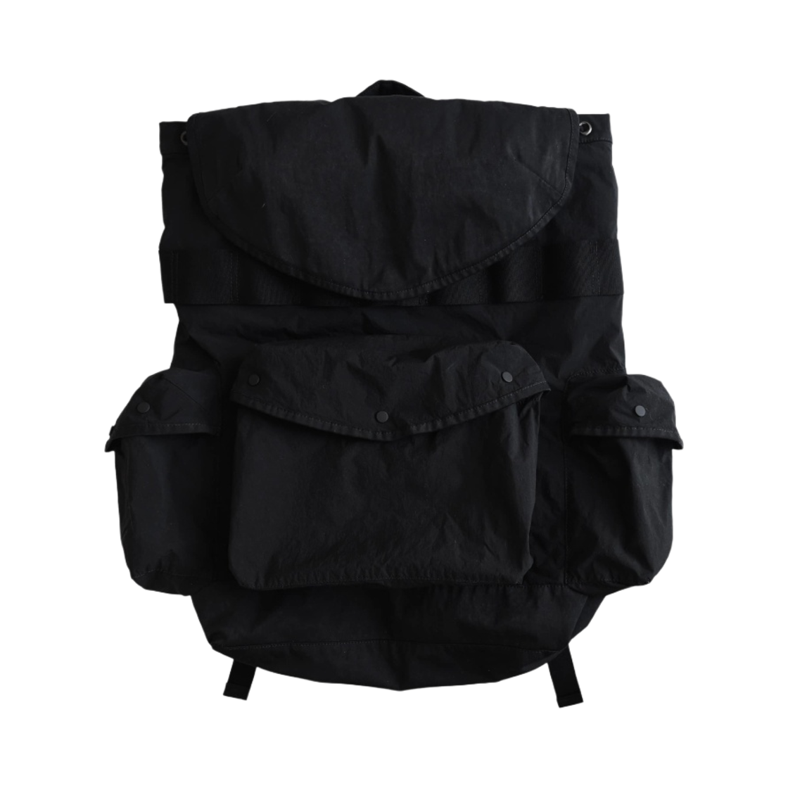 22CTCUA11192-003780-999 Ten C Nylon Tactel and OJJ Backpack Black