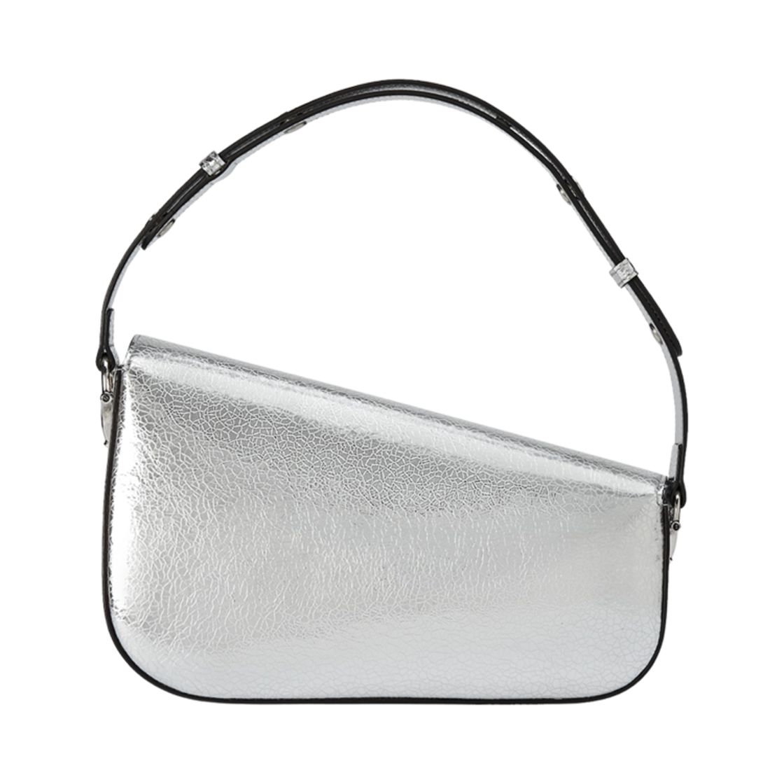 구찌 홀스빗 1955 스몰 숄더백 메탈릭 실버 레더(Gucci Horsebit 1955 Small Shoulder Bag Metallic Silver Leather) - 3