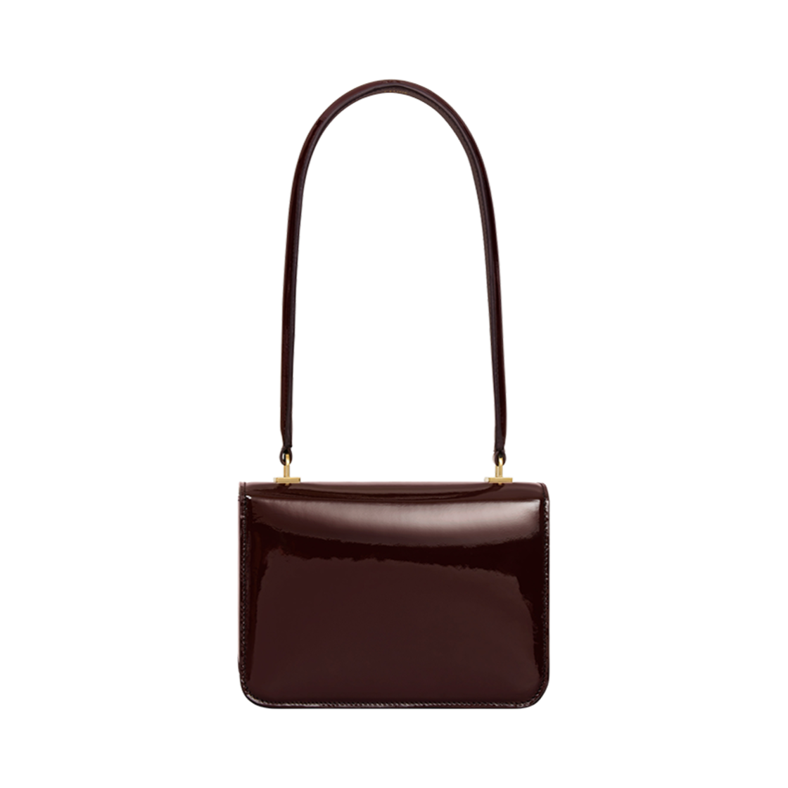 셀린느 틴 가렌스 백 페이턴트 카프스킨 다크 브라운(Celine Teen Garance Bag in Patent Calfskin Dark Brown) - 3