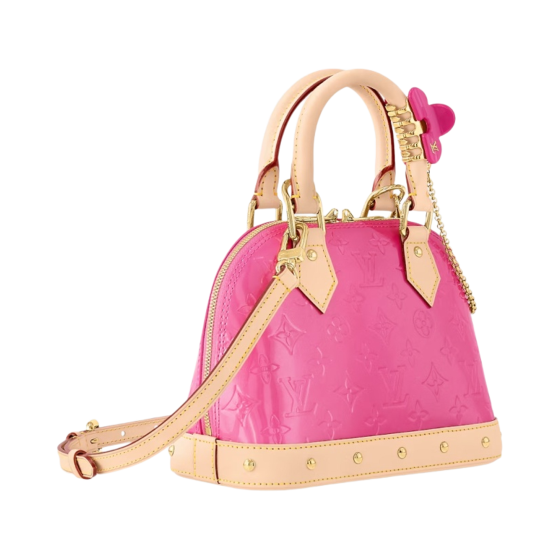 M90611 Louis Vuitton Alma BB Neon Pink - #2