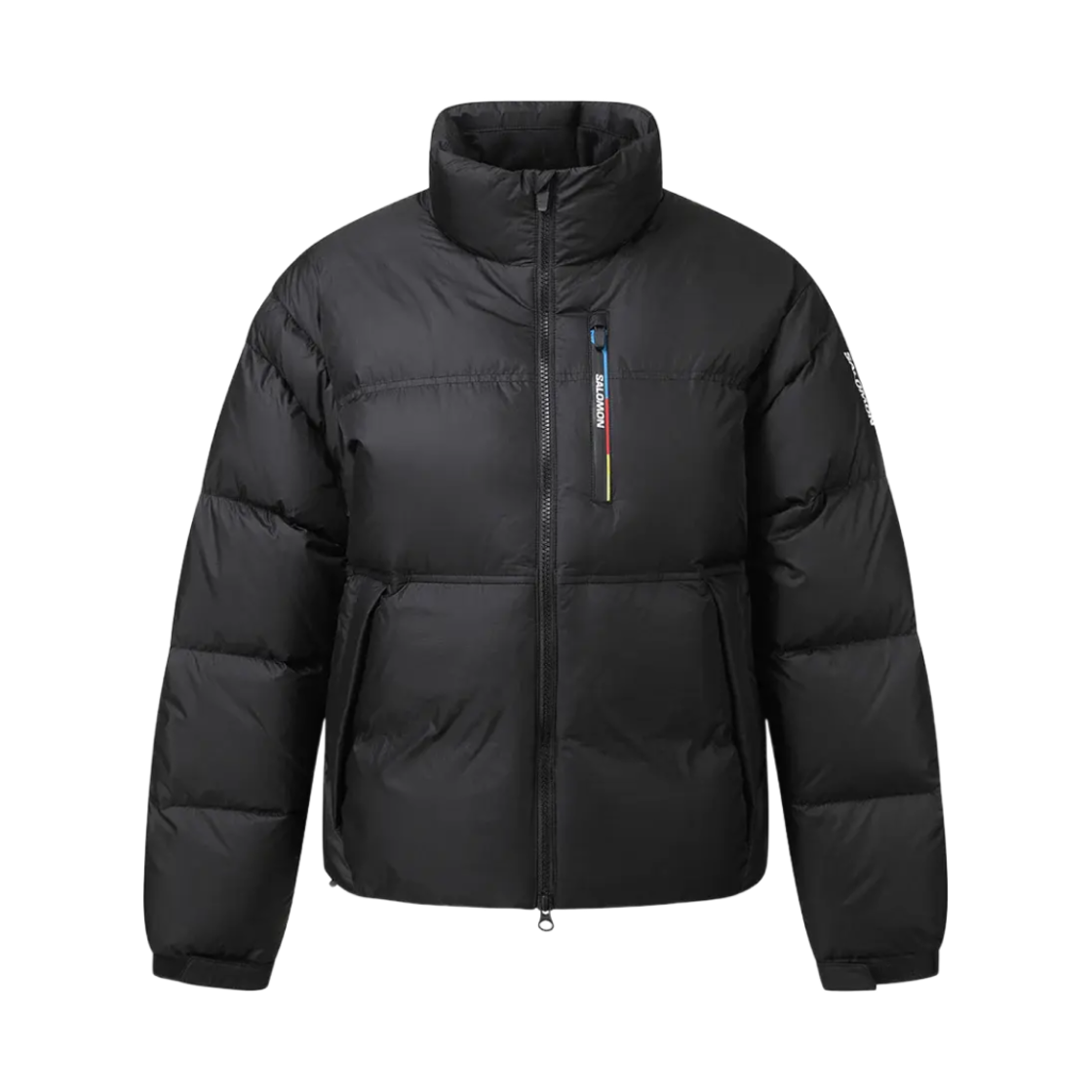 LC2581300 (W) Salomon Contour Crop Down Jacket Black