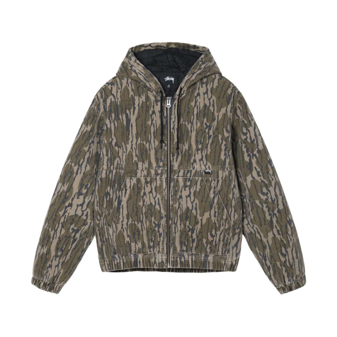 스투시 모시 오크 인슐레이티드 워크 자켓 카모