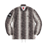 Supreme x The North Face Snakeskin Taped Seam Coaches Jacket Black - 18SS