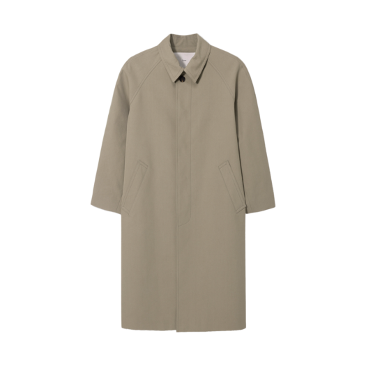 UDTR5A101K2 Dunst Unisex Refined Mac Coat Khaki