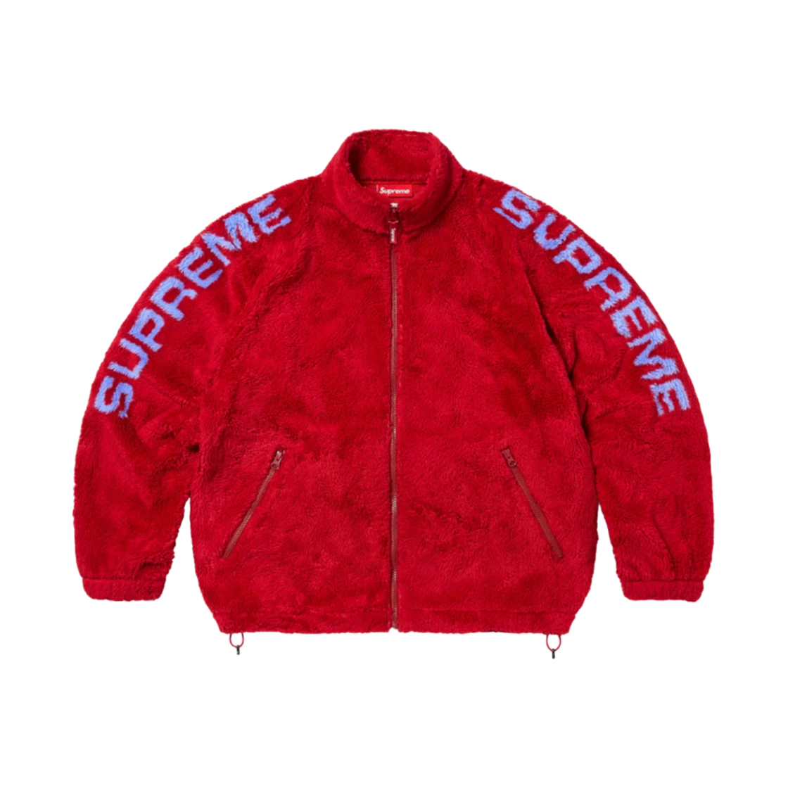 Supreme Supreme Shoulder Logo Fleece Jacket Red - 25SS · XL