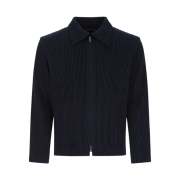 Homme Plisse Issey Miyake October Wool Like Jacket Navy