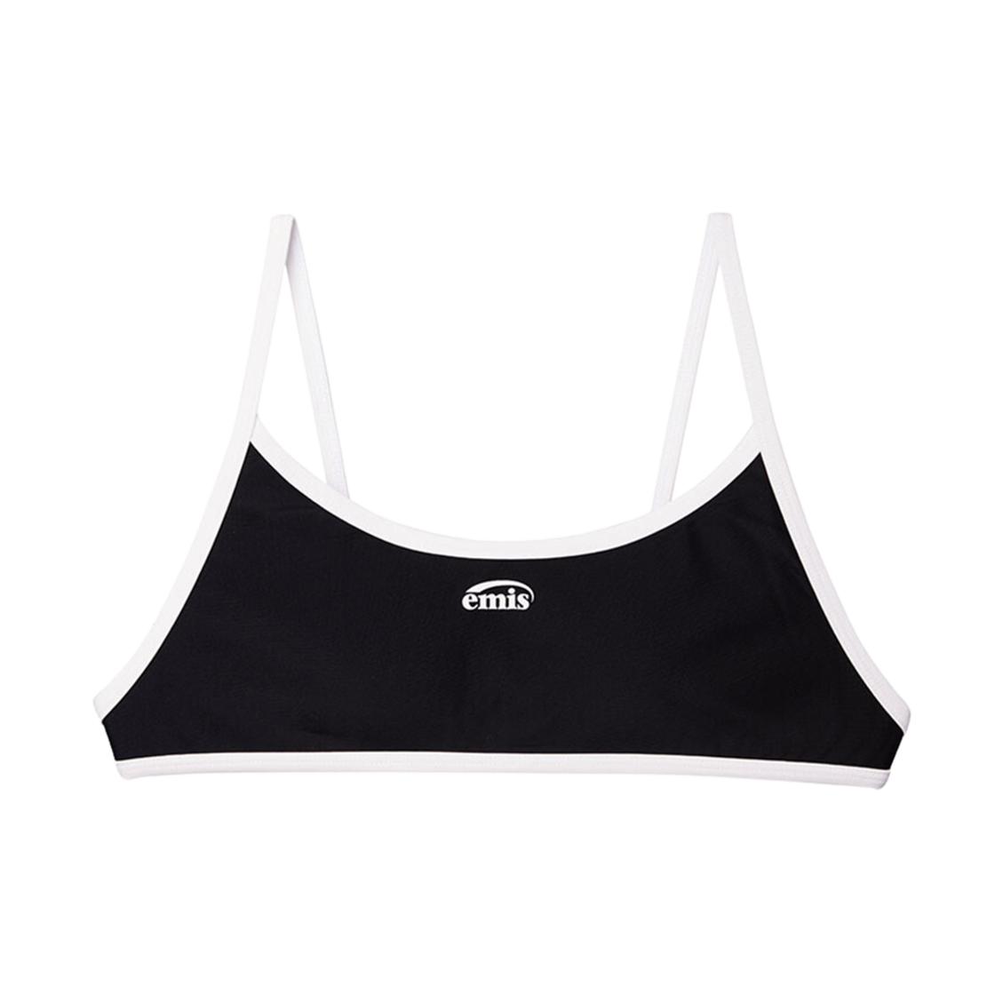 (W) 이미스 스트링 비키니 세트 블랙((W) Emis String Bikini Set Black)