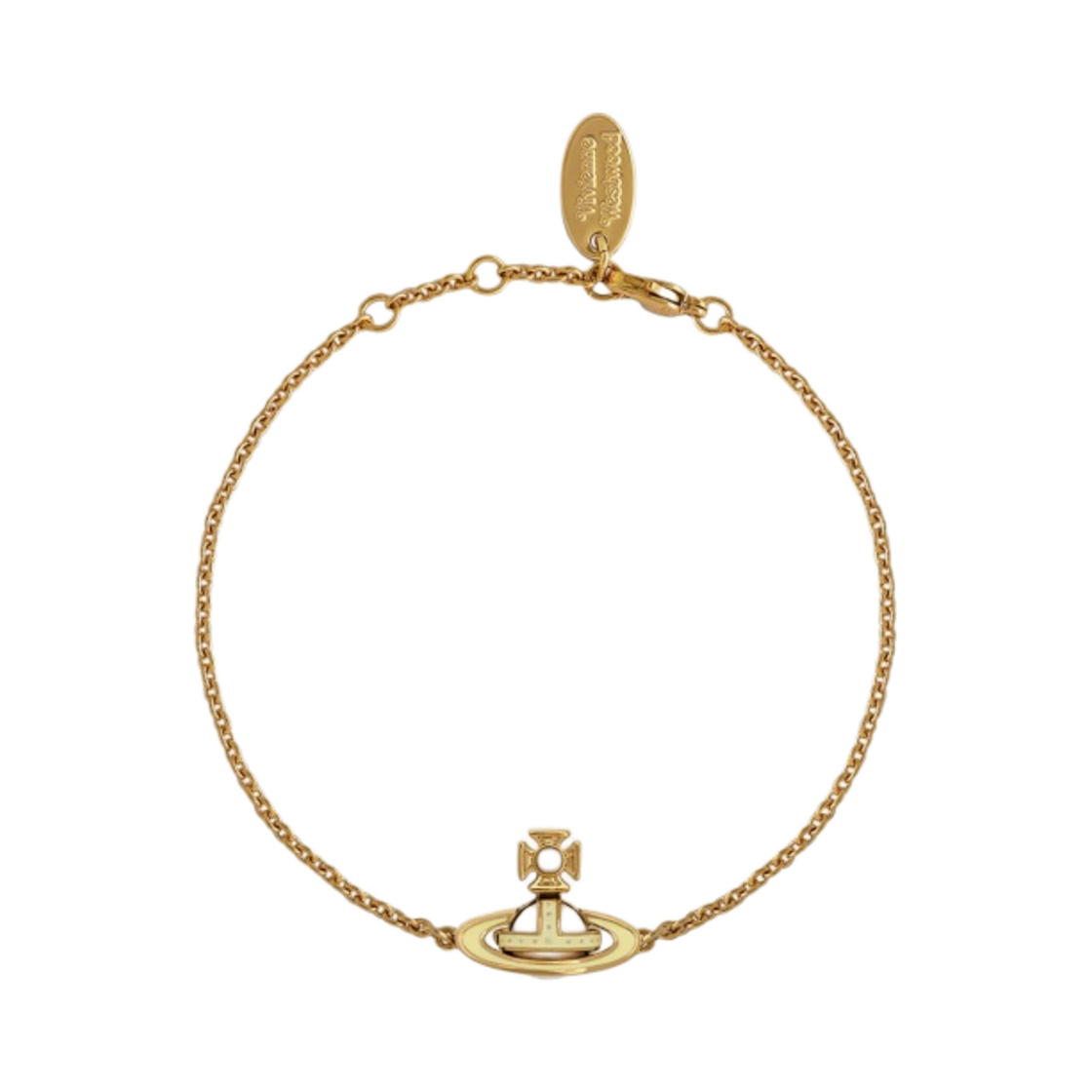 비비안 웨스트우드 시모네타 바스 릴리프 브레이슬릿 골드(Vivienne Westwood Simonetta Bas Relief Bracelet Gold) - 1