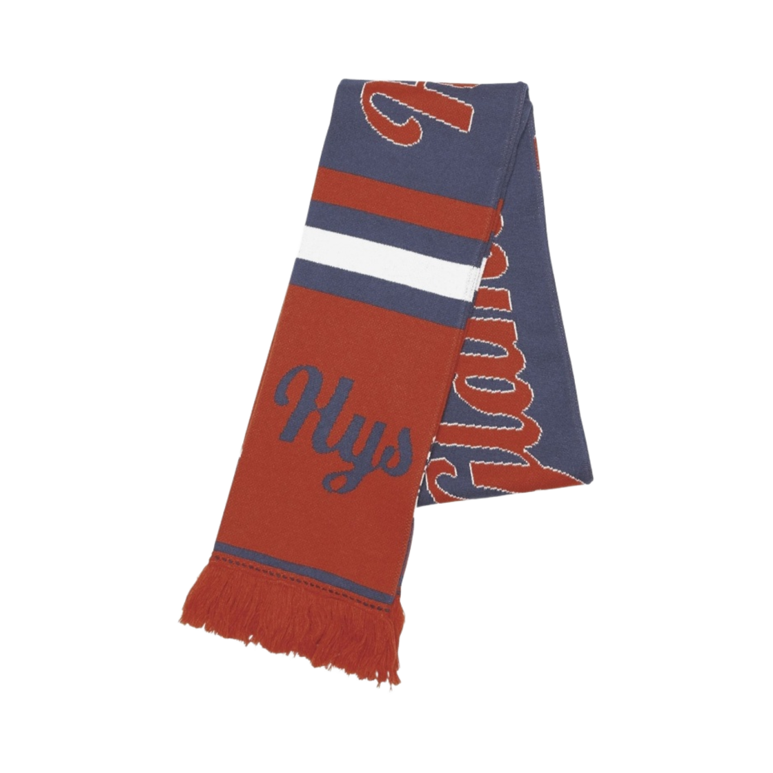 히스테릭 글래머 스포츠 로고 머플러 오렌지(Hysteric Glamour Sports Logo Muffler Orange) - 2