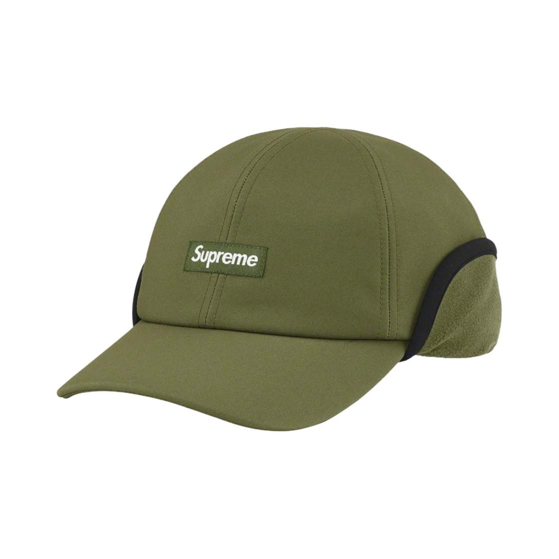 슈프림 윈드스토퍼 페이스마스크 6-패널 캡 다크 올리브 - 22FW
