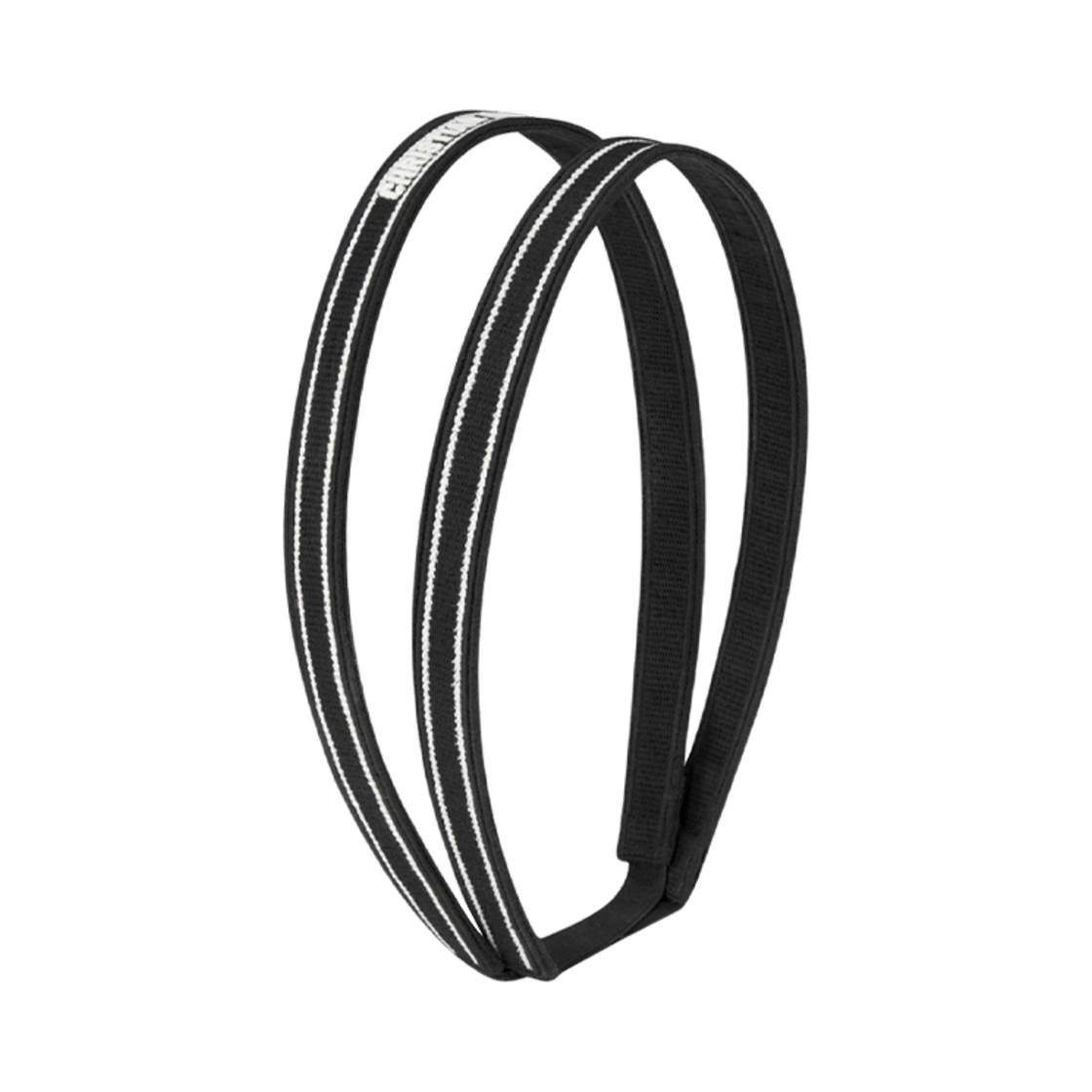 CPH0108XAIE-C920 (W) Dior Aime Dior Headband Embroidery Black White