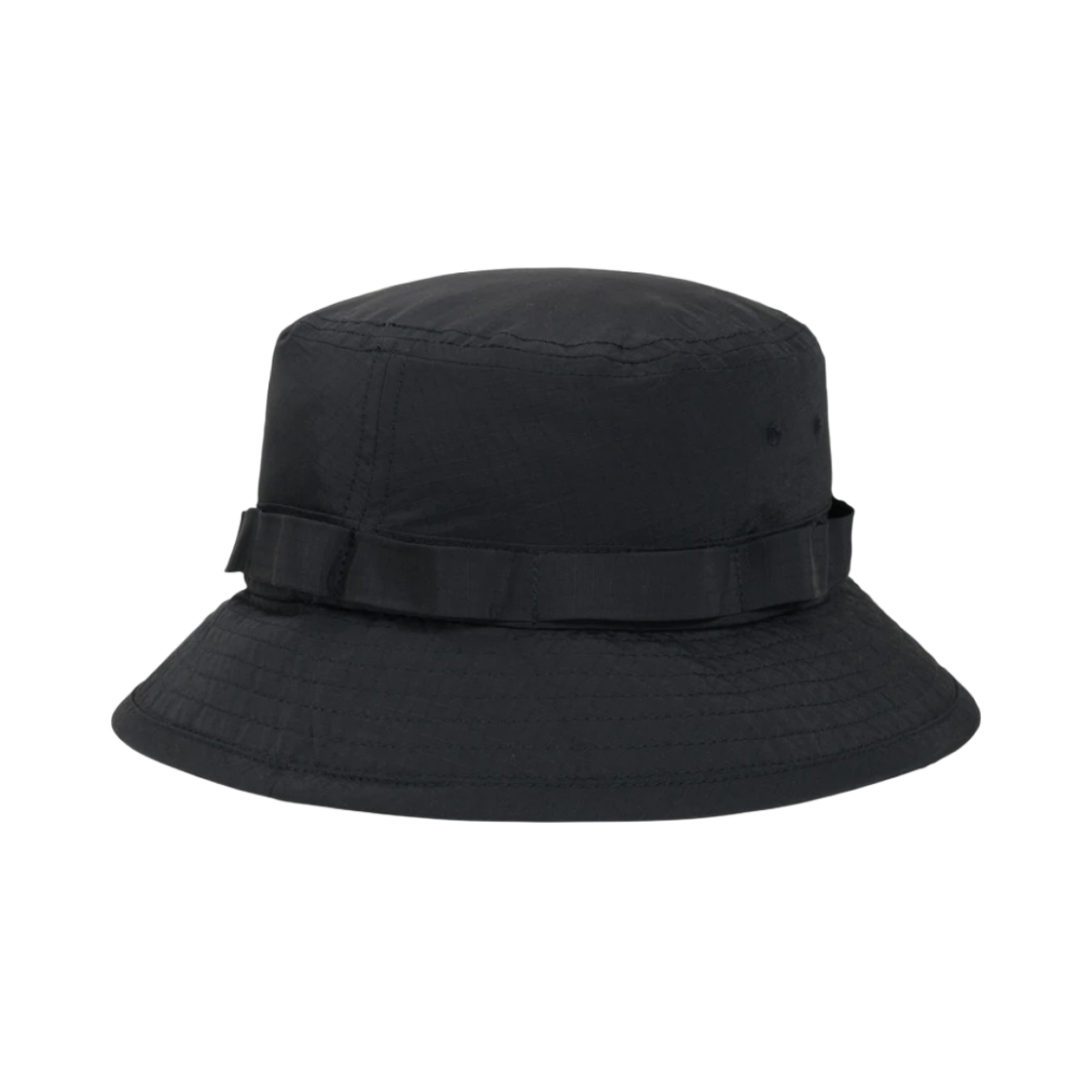 스투시 나이코 립스탑 부니햇 블랙(Stussy Nyco Ripstop Boonie Hat Black) - 2
