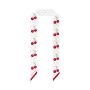 (W) Louis Vuitton x Murakami Takashi Monogram Cerise Bandeau White