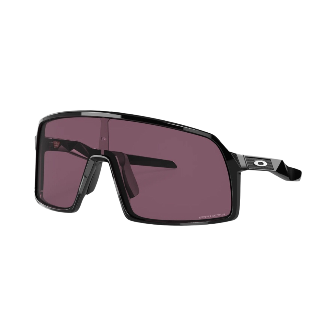 OO9462-0128 Oakley Sutro S Polished Black Frame Prizm Road Black Lenses Universal Fit