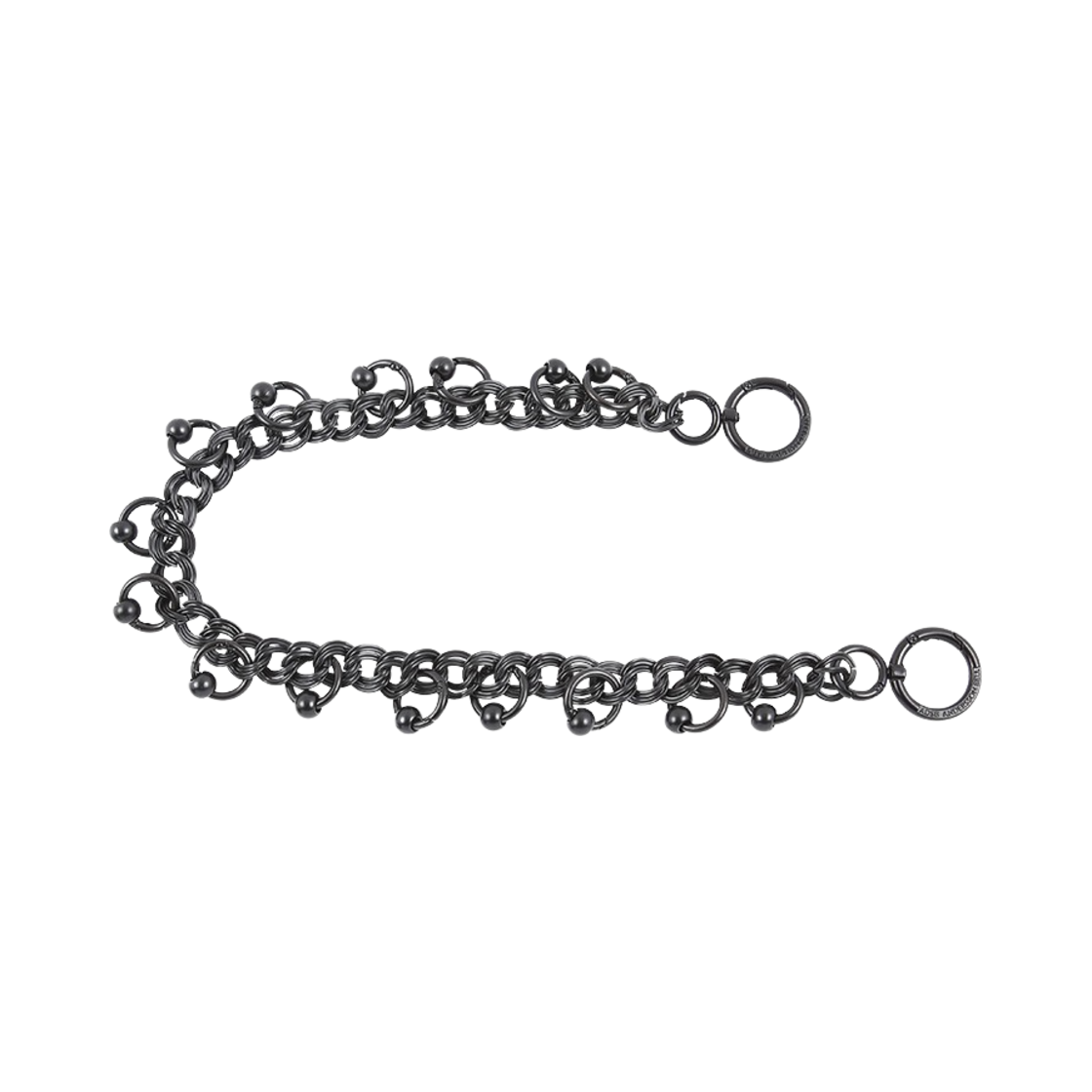 aaa417u(BLACK) ADSB Andersson Bell Infinite Key Chain Black