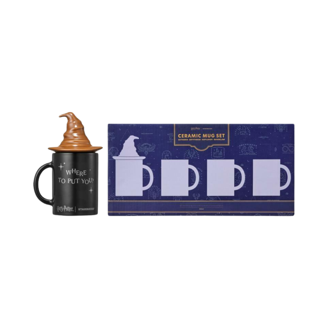 스타벅스 x 해리포터 도미토리 시온 머그 (4개 세트)(Starbucks x Harry Potter Dormitory Xion Mug (Set of 4))