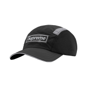 Supreme Side Mesh Camp Cap Black - 25SS