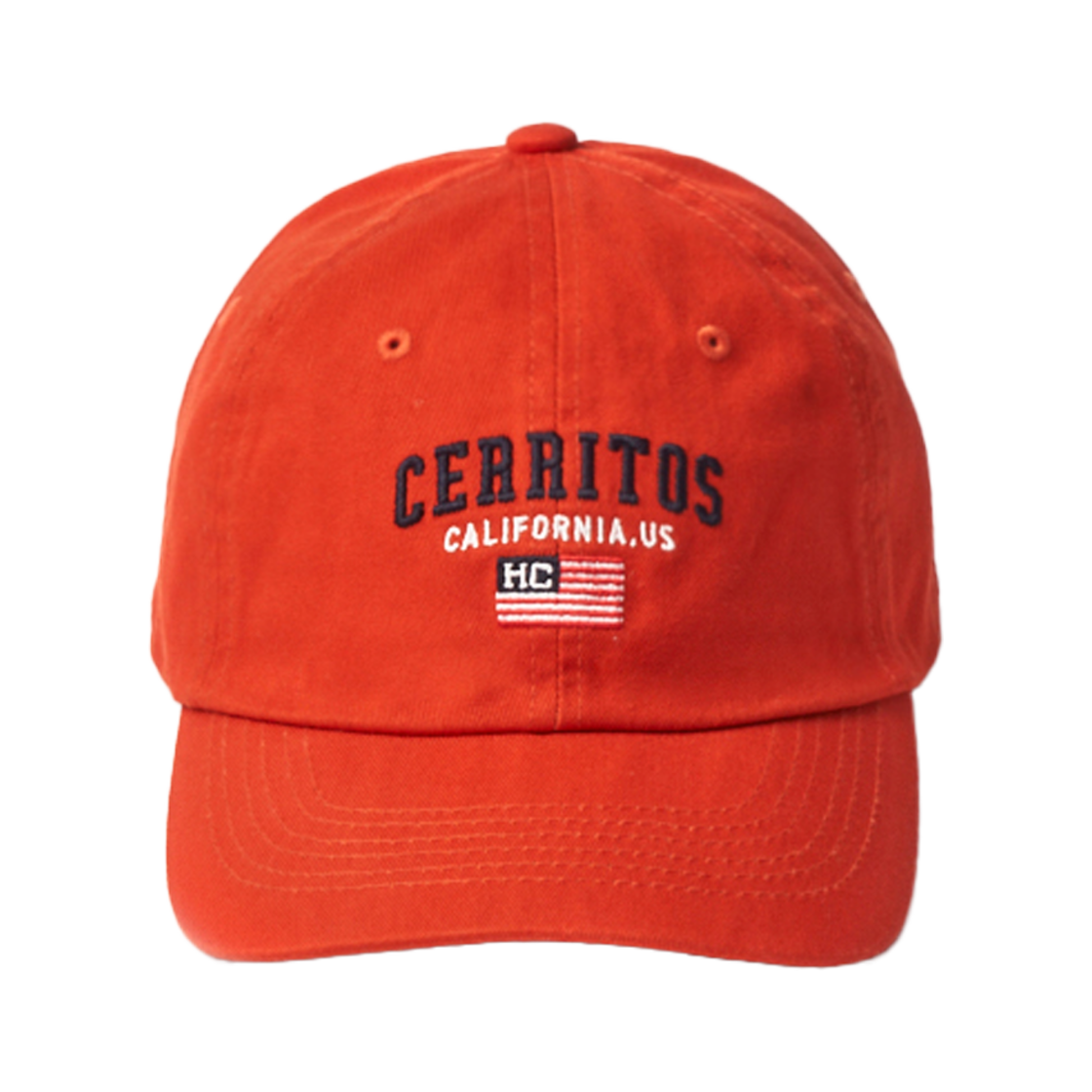 CCTAC003U0_O Hotel Cerritos Cerritos Ball Cap Orange