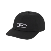 Supreme World Famous 6-Panel Black - 21SS